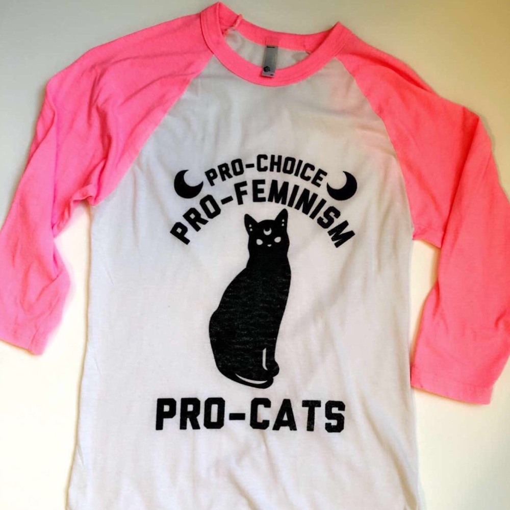 HP🔥 pro-choice, pro-feminism, pro-cats tee